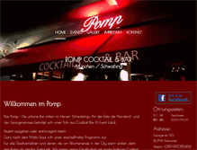 Tablet Screenshot of pomp-bar.de